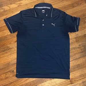Medium Navy Puma polo